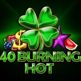 40 Burning Hot logo by Amusnet Interactive at Slotmafia Casino40 Burning Hot