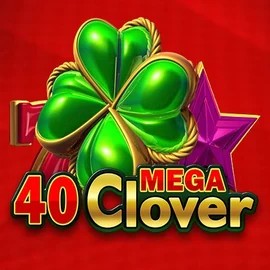 Logo of 40 Mega Clover from Amusnet Interactive at Slotmafia Casino