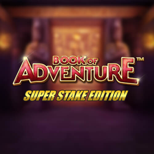 Logo of Book of Adventure Super Stake Edition from Stakelogic at Slotmafia Casino