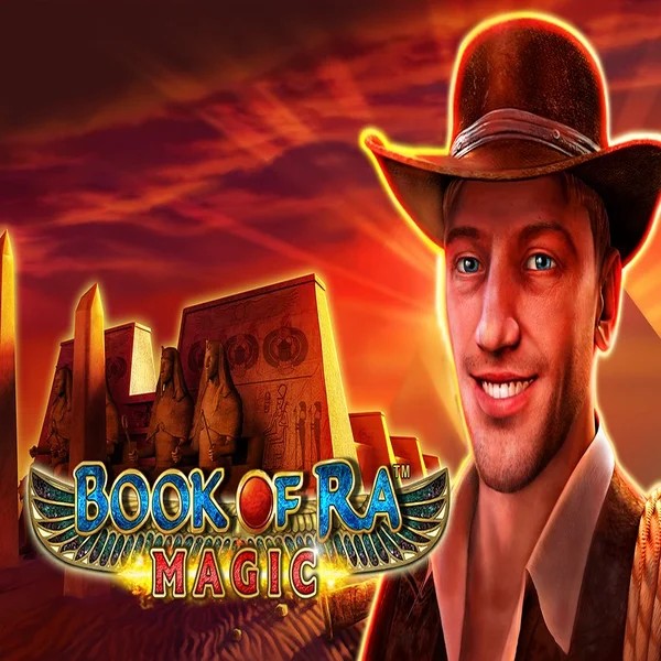 Book of Ra Magic slot visual from Greentube available on slotmafias.ca