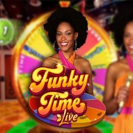 Funky Time by Evolution, showcased at slotmafias.ca – game logo