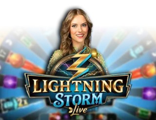Lightning Storm game by Evolution – logo hosted on Slotmafia Casino