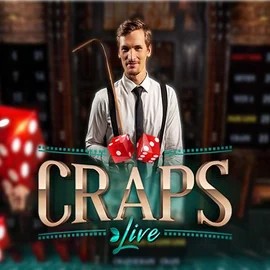 Live Craps slot visual from Evolution available on slotmafias.ca