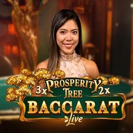 Prosperity Tree Baccarat casino game by Evolution – featured logo at Slotmafia Casino