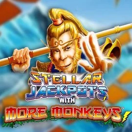 Try Stellar Jackpots with More Monkeys slot by Lightning Box Game on slotmafias.ca – logo image